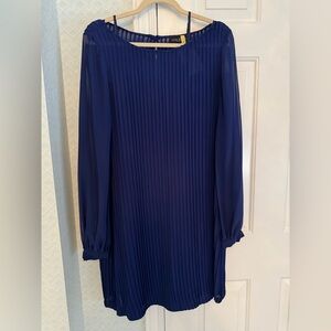 Julie Dillon New York Women's Blue Shift Dress - Size 10